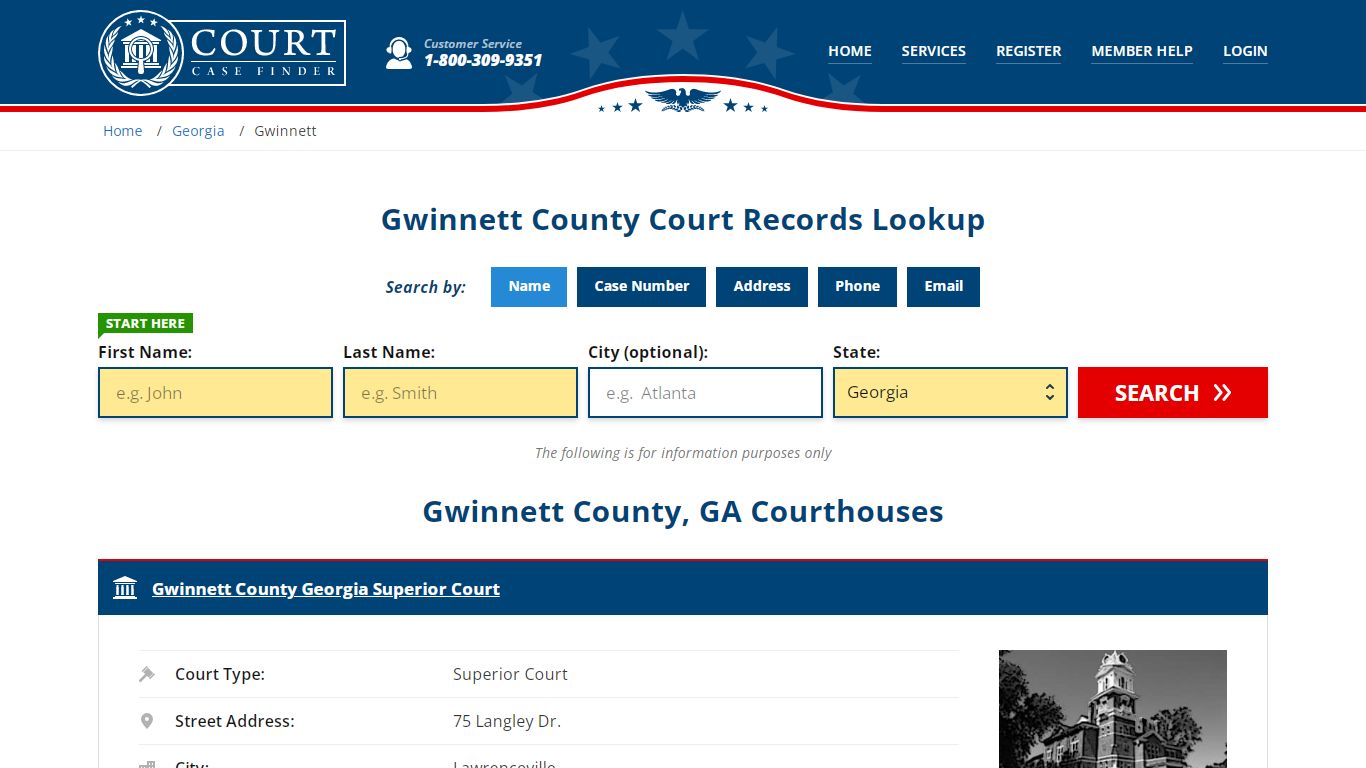 Gwinnett County Court Records | GA Case Lookup